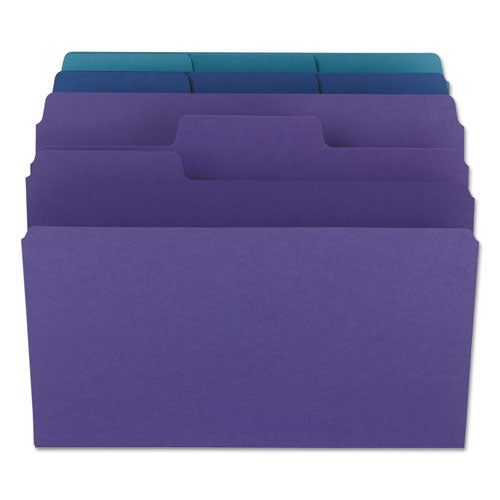 Supertab Organizer Folder, 1-3-cut Tabs, Letter Size, Assorted, 3-pack
