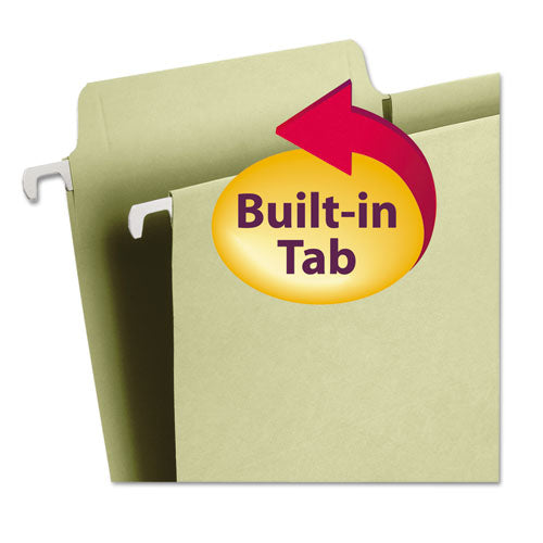 Fastab Hanging Folders, Letter Size, 1-3-cut Tab, Assorted, 18-box