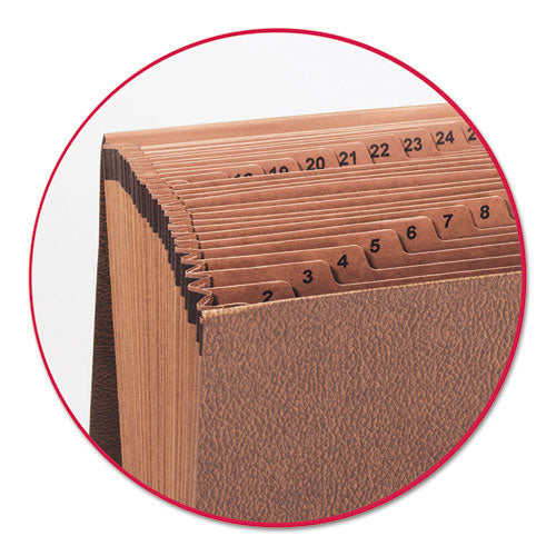 Tuff Expanding Files, 31 Sections, 1-31-cut Tab, Legal Size, Redrope