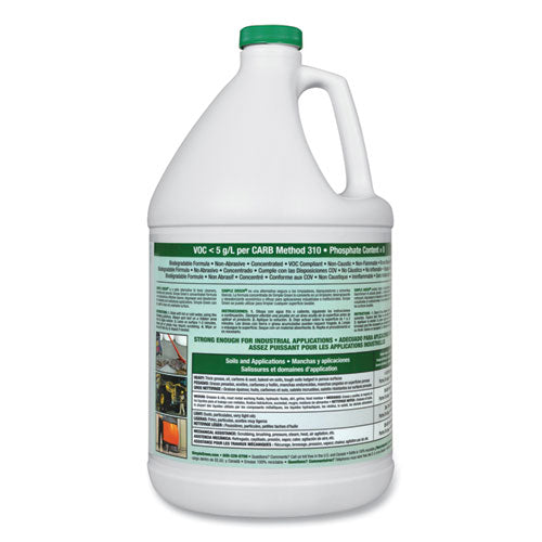 Industrial Cleaner And Degreaser, Concentrated, 1 Gal Bottle, 6-carton