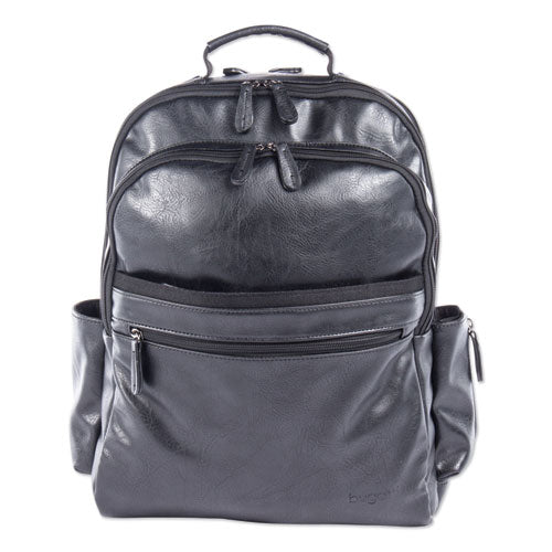 Valais Backpack, Holds Laptops 15.6", 5.5" X 5.5" X 16.5", Black