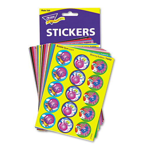 Stinky Stickers Variety Pack, General Variety, Assorted Colors, 480-pack
