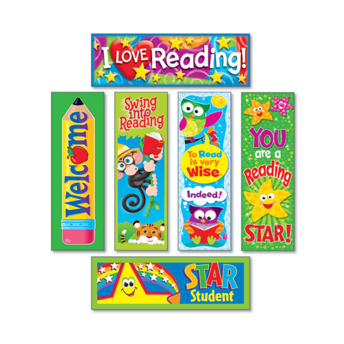 Bookmark Combo Packs, Reading Fun Variety Pack #2, 2w X 6h, 216-pack