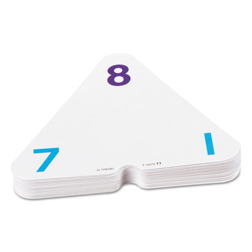 Addition-subtraction Three-corner Flash Cards, 6 And Up, 48-set