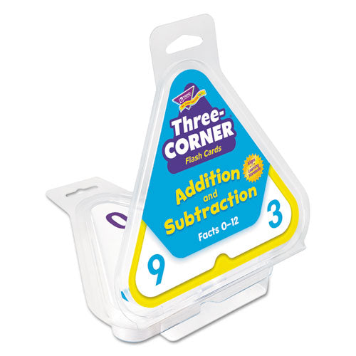 Addition-subtraction Three-corner Flash Cards, 6 And Up, 48-set
