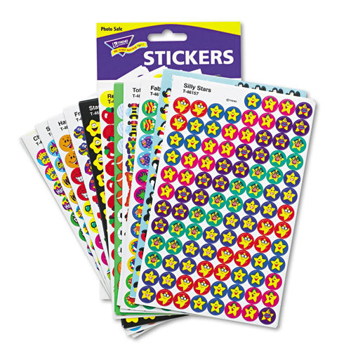 Superspots And Supershapes Sticker Variety Packs, Awesome Assortment, Assorted Colors, 5,100-pack