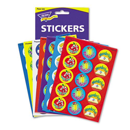 Stinky Stickers Variety Pack, Positive Words, Assorted Colors, 300-pack