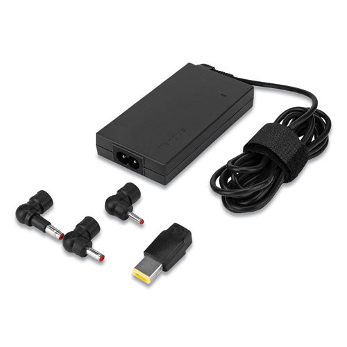 Ultra-slim Laptop Charger For Various Devices, 65w, Black