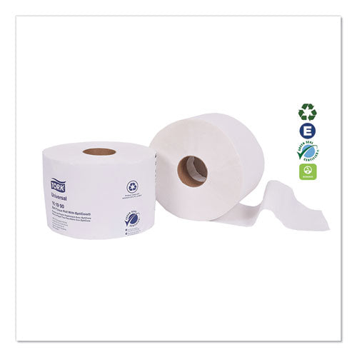 Universal Bath Tissue Roll With Opticore, Septic Safe, 2-ply, White, 865 Sheets-roll, 36-carton