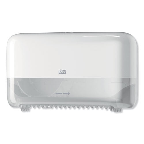 Elevation Coreless High Capacity Bath Tissue Dispenser,14.17 X 5.08 X 8.23,white