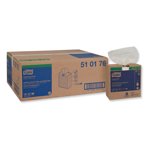 Cleaning Cloth, 8.46 X 16.13, White, 100 Wipes-box, 10 Boxes-carton