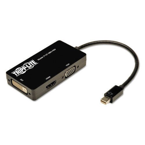 Keyspan Mini Displayport To Vga-dvi-hdmi All-in-one Adapter-converter, Thunderbolt 1 And 2, 6"
