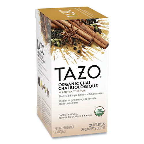Chai Organic Black Tea, Filter Bag, 24-box