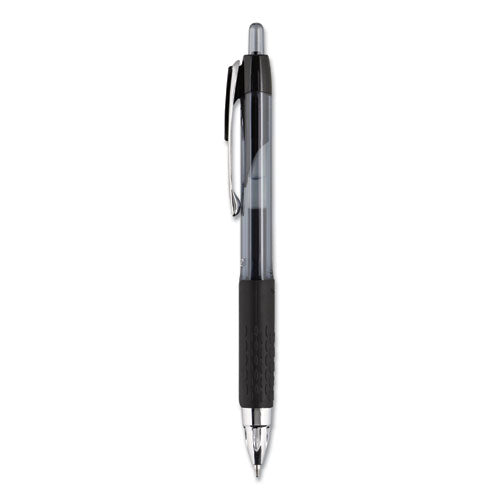 Signo 207 Gel Pen Value Pack, Retractable, Medium 0.7 Mm, Black Ink, Translucent Black Barrel, 36-box
