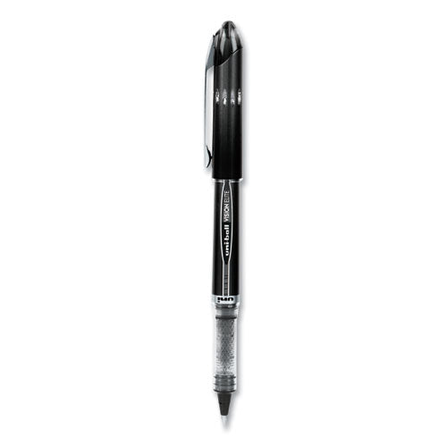 Vision Elite Roller Ball Pen, Stick, Micro 0.5 Mm, Assorted Ink Colors, Black Barrel