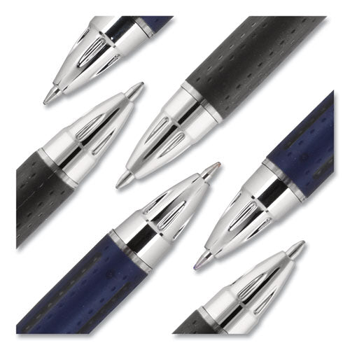 Jetstream Retractable Ballpoint Pen, Bold 1 Mm, Black Ink, Black Barrel