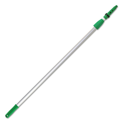 Opti-loc Extension Pole, 8 Ft, Two Sections, Green-silver