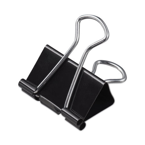 Binder Clip Value Pack, Mini, Black-silver, 36-box