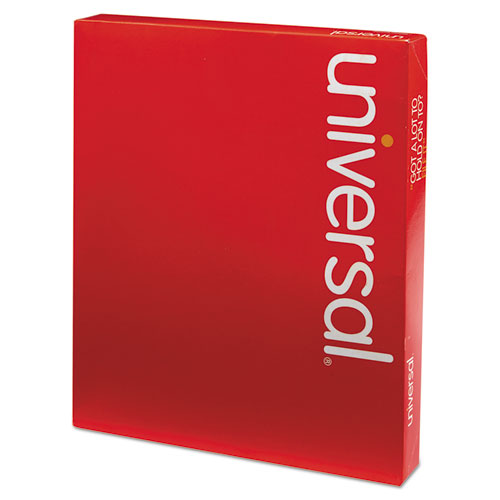 Four-section Pressboard Classification Folders, 1 Divider, Letter Size, Red, 10-box