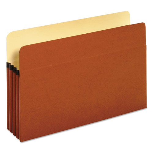 Redrope Expanding File Pockets, 3.5" Expansion, Legal Size, Redrope, 25-box