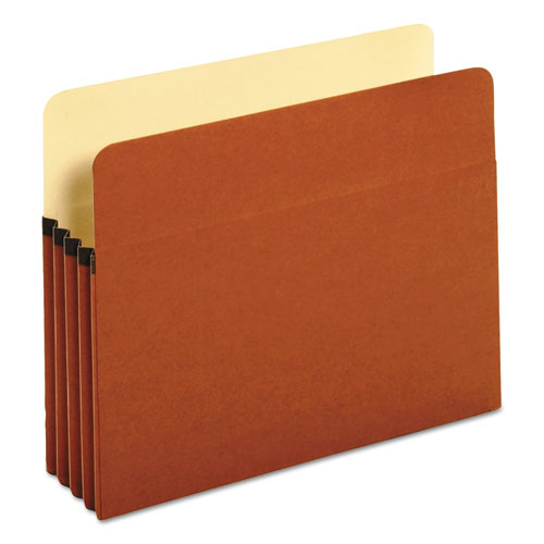 Redrope Expanding File Pockets, 3.5" Expansion, Letter Size, Redrope, 25-box