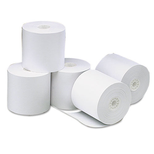 Direct Thermal Printing Paper Rolls, 3.13" X 273 Ft, White, 50-carton