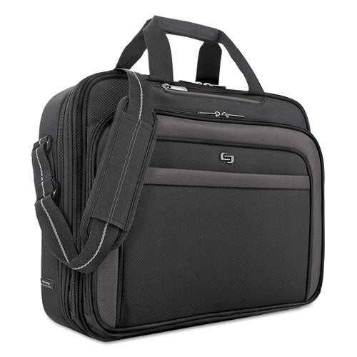 Pro Checkfast Briefcase, 17.3", 17" X 5 1-2" X 13 3-4", Black
