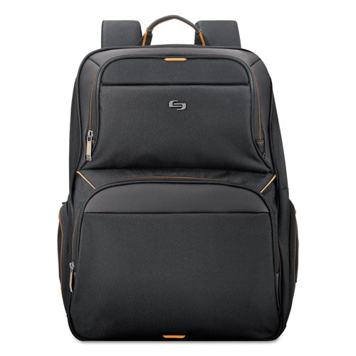 Urban Backpack, 17.3", 12 1-2" X 8 1-2" X 18 1-2", Black