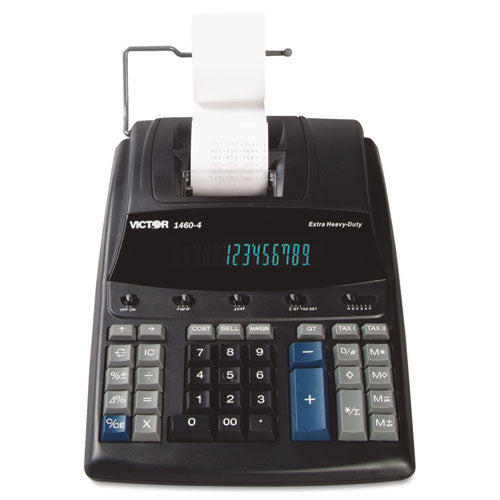 1460-4 Extra Heavy-duty Printing Calculator, Black-red Print, 4.6 Lines-sec