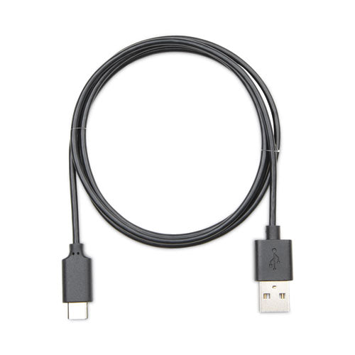 Usb-a To Usb-c Cable, 3 Ft, Black