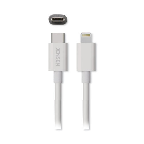 Usb-c To Lightning Cable, 3 Ft, White