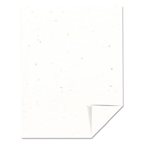 Color Paper, 24 Lb, 8.5 X 11, Stardust White, 500 Sheets-ream