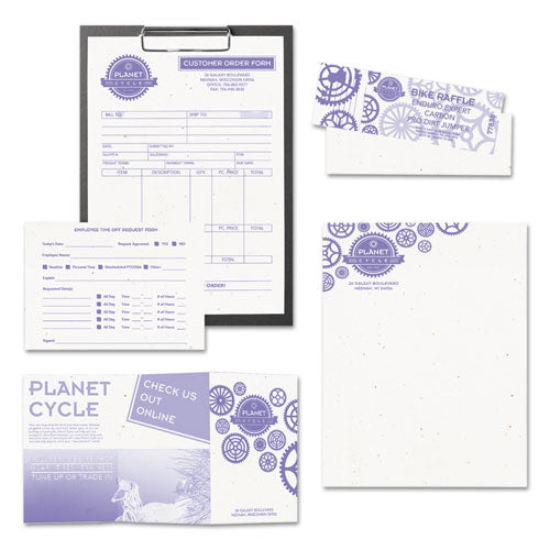 Color Paper, 24 Lb, 8.5 X 11, Stardust White, 500 Sheets-ream