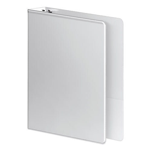 Heavy-duty D-ring View Binder With Extra-durable Hinge, 3 Rings, 1.5" Capacity, 11 X 8.5, White