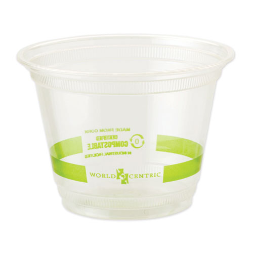 Pla Clear Cold Cups, 9 Oz, Clear, 1,000-carton