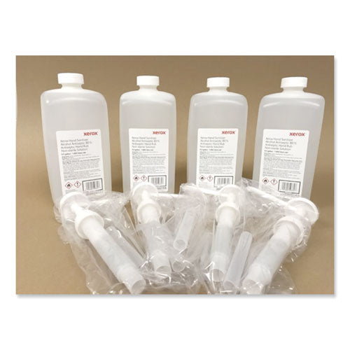 Liquid Hand Sanitizer, 0.5 Gal Bottle, Unscented, 4-carton