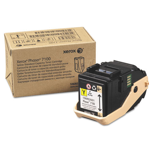 106r02601 Toner, 4,500 Page-yield, Yellow