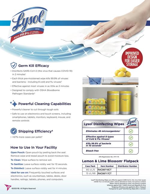 LYSOL Disinfecting Wipes